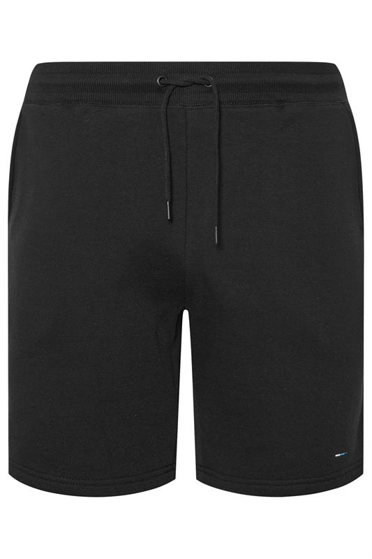 BadRhino Big & Tall Black Jogger Shorts | BadRhino 5