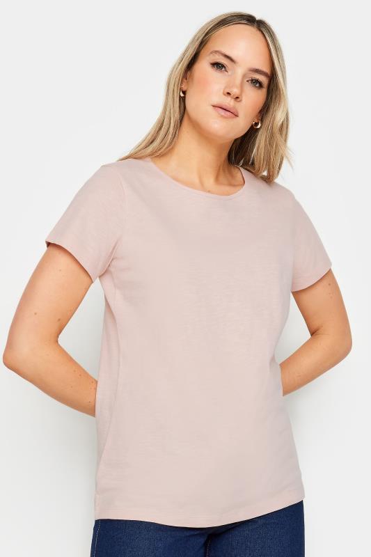 Tall  LTS Tall Blush Pink Cotton T-Shirt