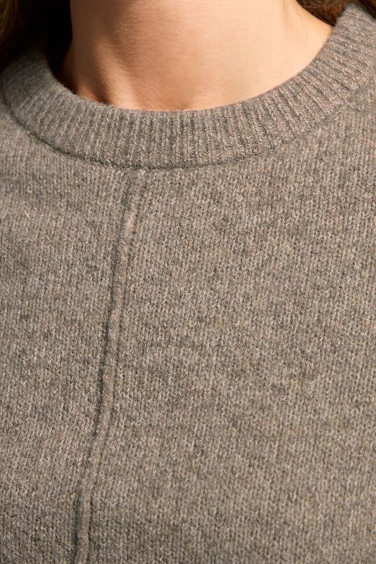 LTS Tall Light Brown Seam Front Jumper | Long Tall Sally 4