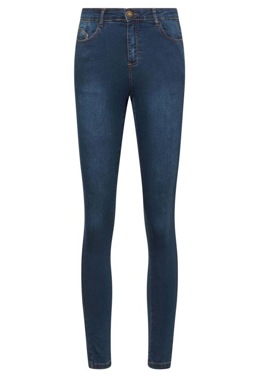 LTS Tall Women's Indigo Blue Skinny Stretch AVA Jeans | Long Tall Sally 5