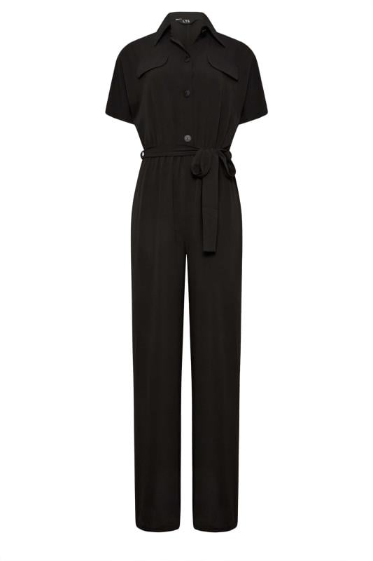 LTS Tall Black Utility Jumpsuit | Long Tall Sally  5