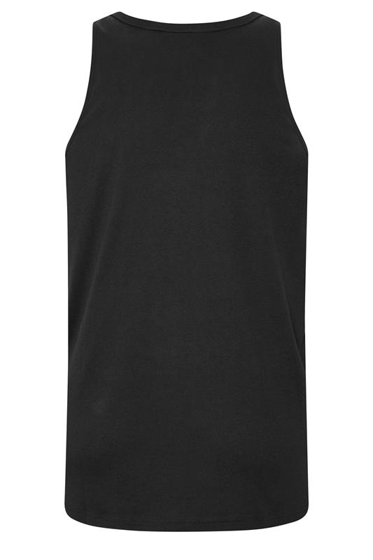 IronRhino Big & Tall Black 'Rest Day' Vest | BadRhino 7
