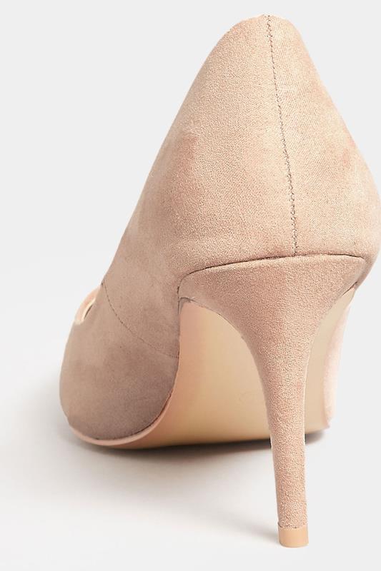 LTS Tall Nude Point Court Heels In Standard Fit | Long Tall Sally 4