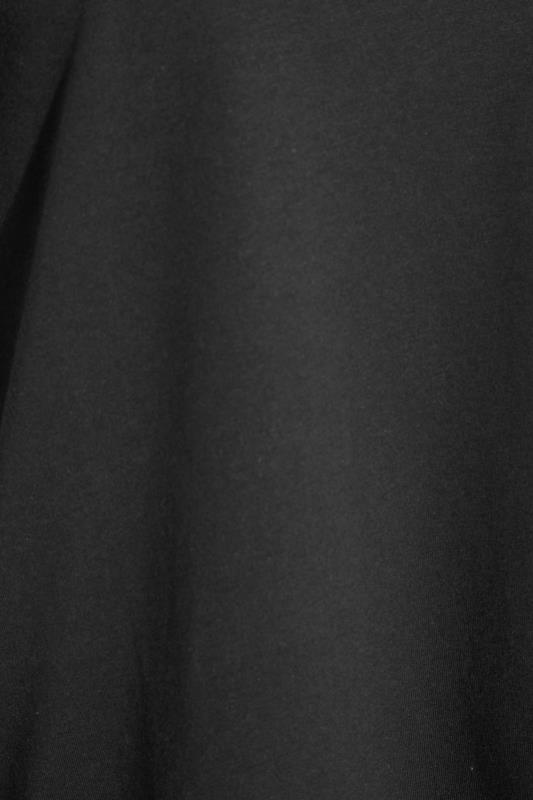 LTS Tall Women's Black Dipped Hem T-Shirt | Long Tall Sally 4