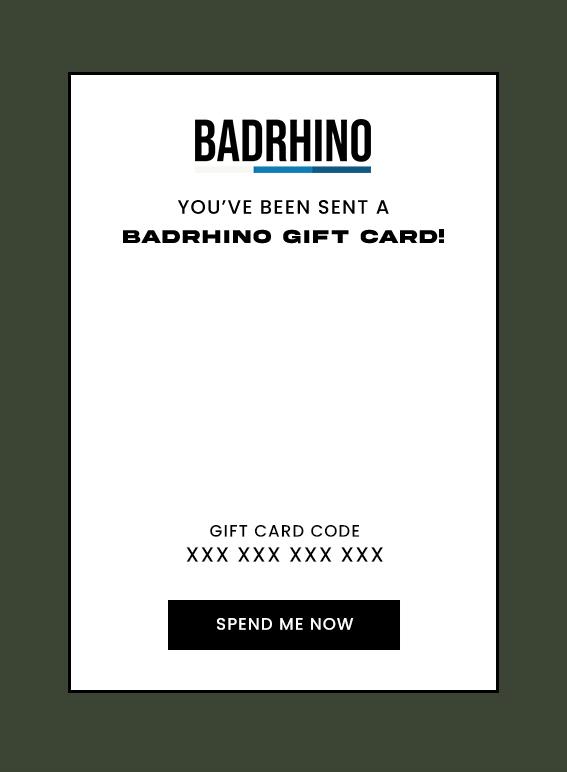 BadRhino £10 - £150 Online Gift Card Green | BadRhino 1