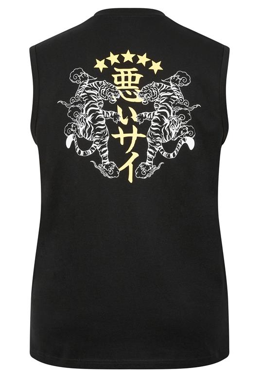 BadRhino Big & Tall Black Tiger Graphic Muscle Vest | BadRhino 6