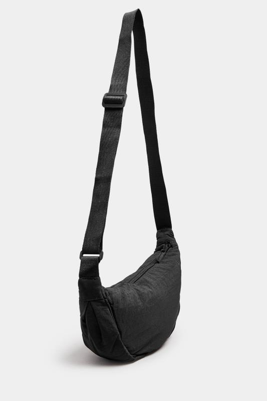 Black Padded Cross Body Bag | Yours Clothing 2