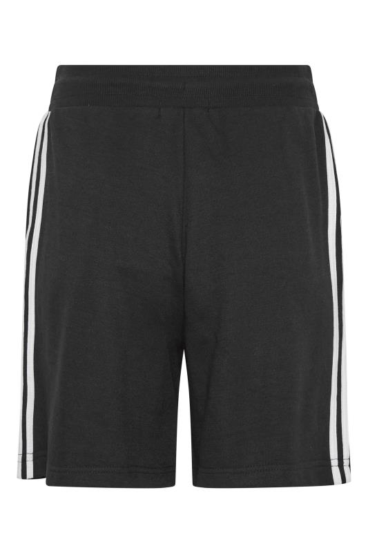 LTS Tall Women's Black Side Stripe Sweat Shorts 6