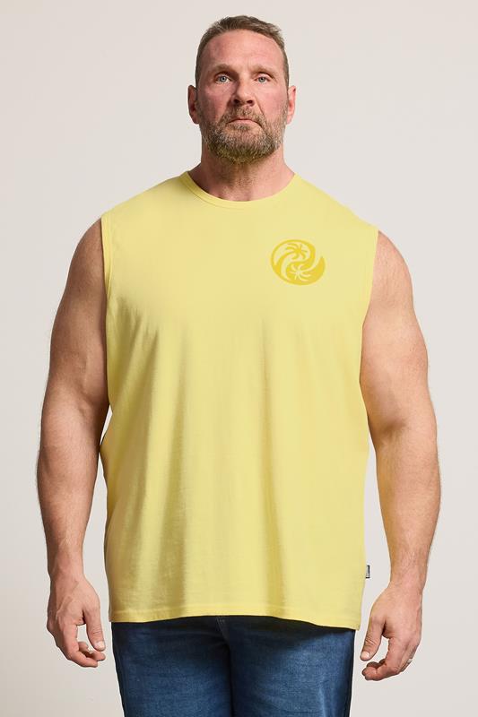 BadRhino Big & Tall Yellow Palm Tree Vest | BadRhino 1