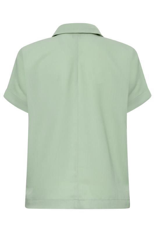 LTS Tall Women's Green Pocket Utility Shirt | Long Tall Sally 7
