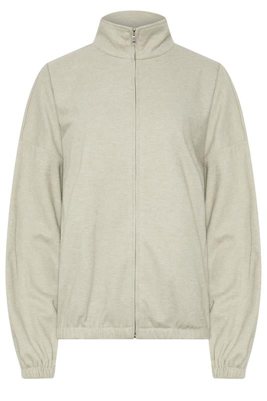 LTS PREMIUM Tall Women's Natural Brown Funnel Neck Jacket | Long Tall Sally 7