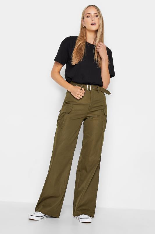 Tall Relaxed Fit Twill Cargo Pants | boohooMAN USA