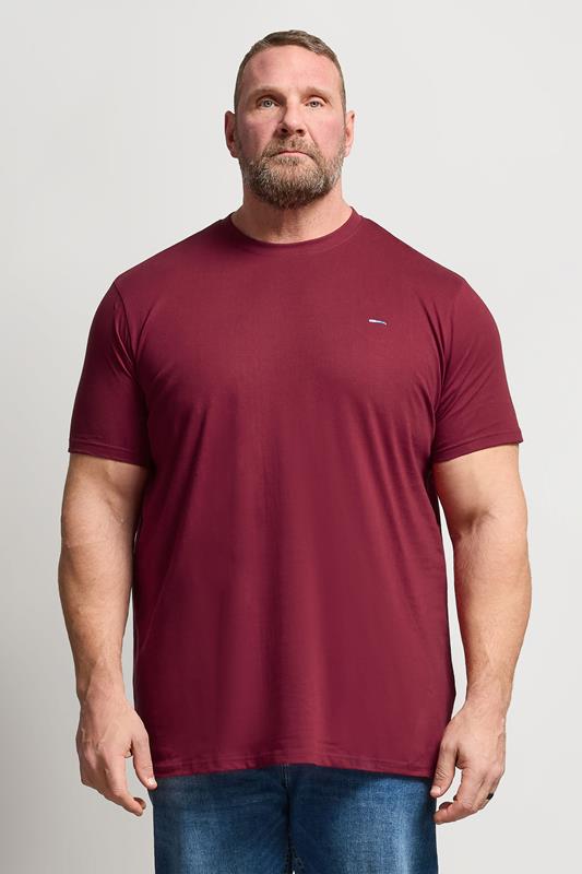 BadRhino Big & Tall Dark Red Extra Long Core T-Shirt