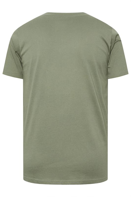 BadRhino Big & Tall Sage Green Core T-Shirt | BadRhino 2