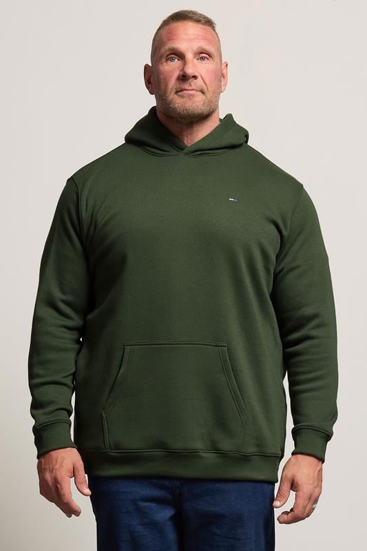 BadRhino Big & Tall Duffel Green Hoodie | BadRhino 1