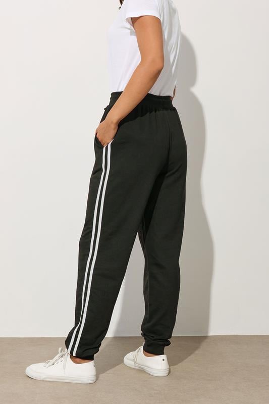 LTS Tall Women's Black Side Stripe Jogger 4