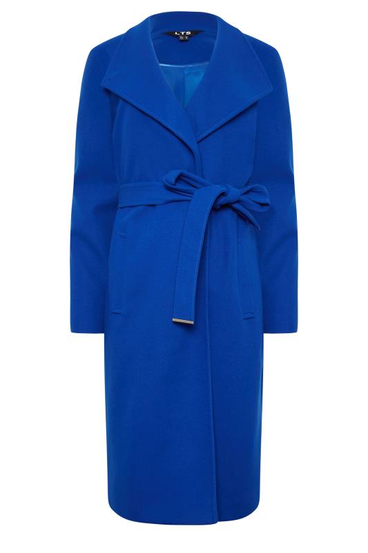 LTS Tall Women's Cobalt Blue Belted Coat | Long Tall Sally