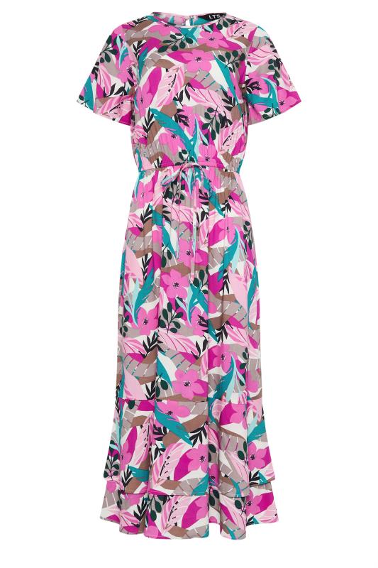 LTS Tall Women's Pink Floral Print Maxi Dress | Long Tall Sally 6