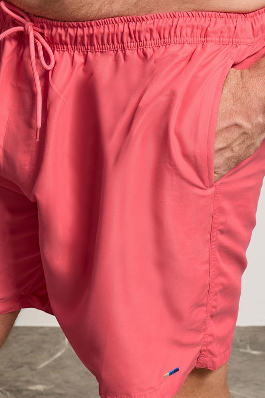BadRhino Big & Tall Pink Swim Shorts | BadRhino 4