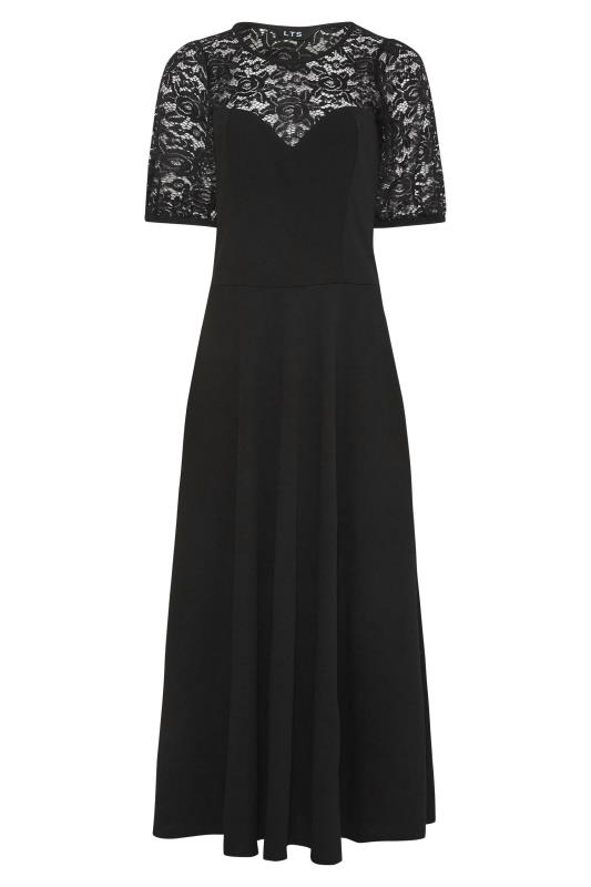 Tall Women's LTS Black Lace Midi Dress | Long Tall Sally 6