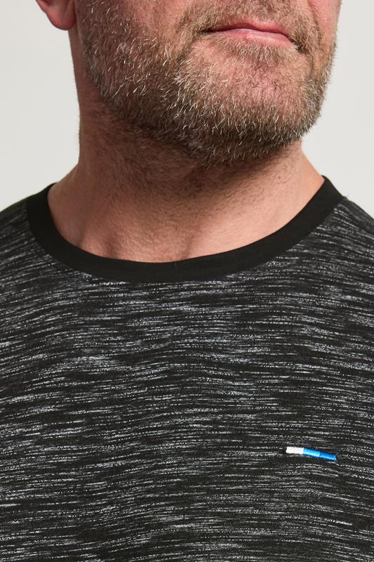 BadRhino Big & Tall Black Slub T-Shirt | BadRhino 4