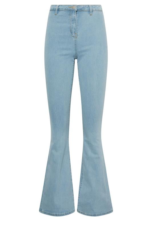 LTS Tall Women's Blue Flared Jeans | Long Tall Sally 5