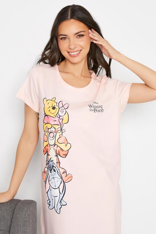 LTS Tall Women's Pink 'Winnie The Pooh' Printed Nightdress | Long Tall Sally  4