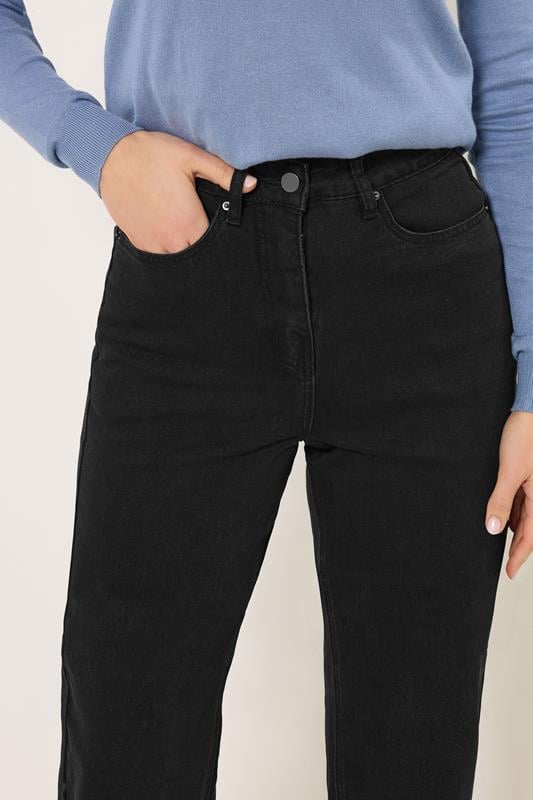 LTS Tall Women's Black Washed UNA Mom Jeans | Long Tall Sally 4