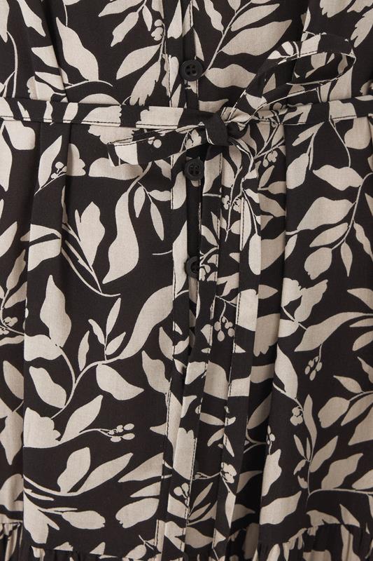 LTS Tall Brown Floral Print Tea Dress | Long Tall Sally 4
