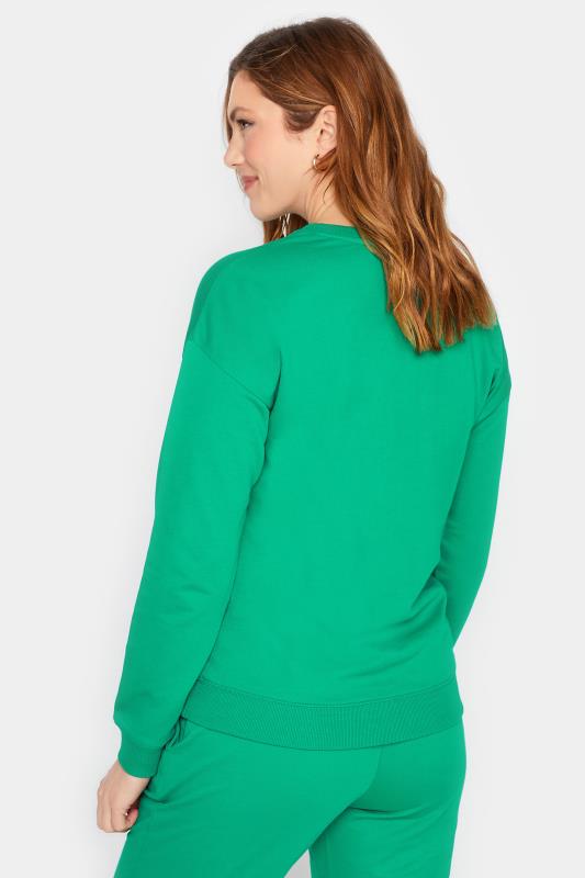 LTS Tall Green Long Sleeve Sweatshirt | Long Tall Sally  3
