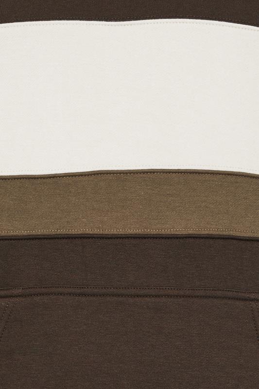 BadRhino Big & Tall Brown Cut & Sew Hoodie | BadRhino 8