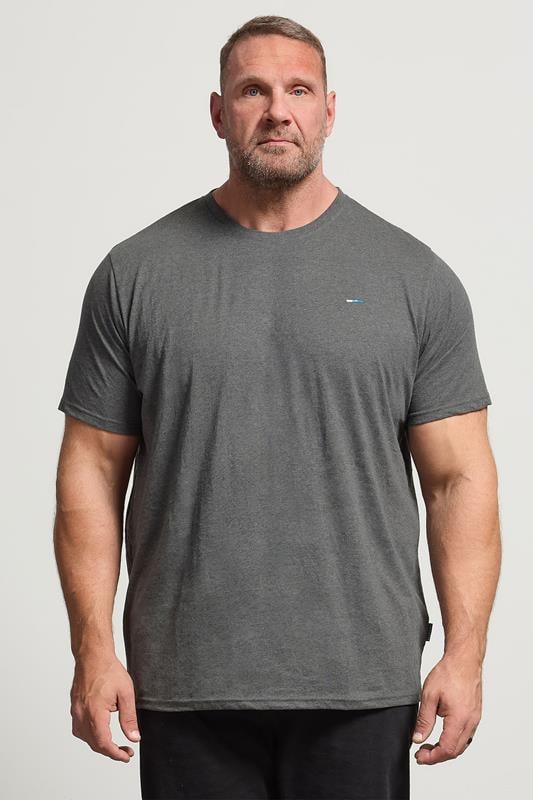 BadRhino Big & Tall Charcoal Grey Core T-Shirt