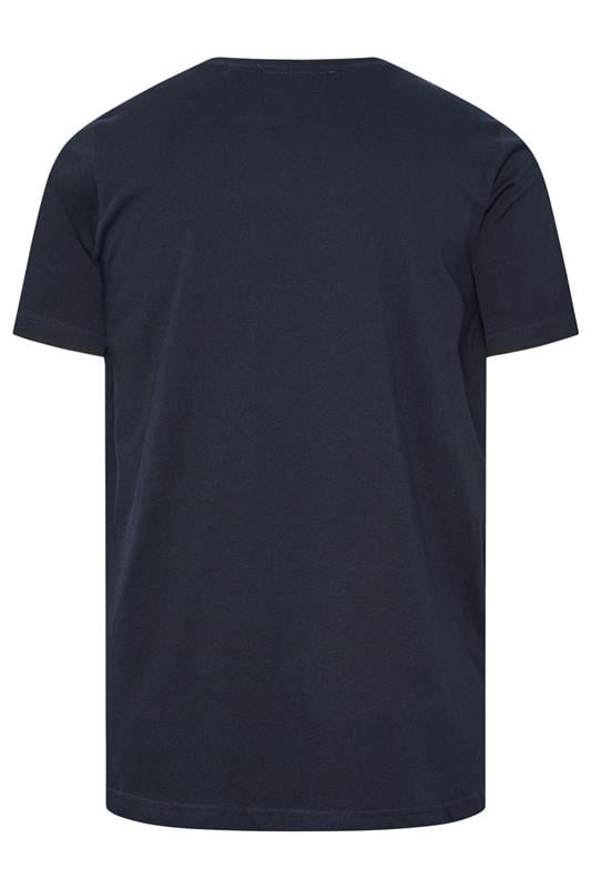 BadRhino Big & Tall Navy Blue Superman Graphic Print T-Shirt | BadRhino 2