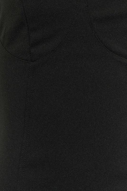 LTS Tall Women's Black Corset Detail Dress | Long Tall Sally 5