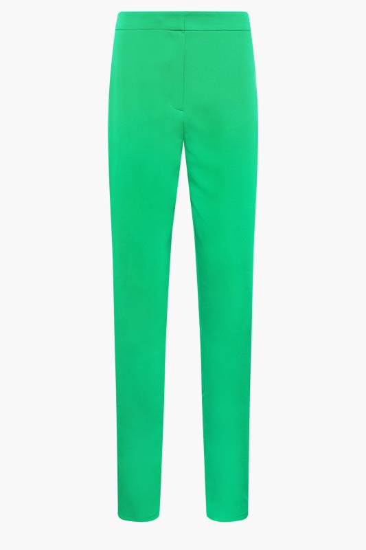 LTS Tall Women's Green Slim Leg Trousers | Long Tall Sally 4