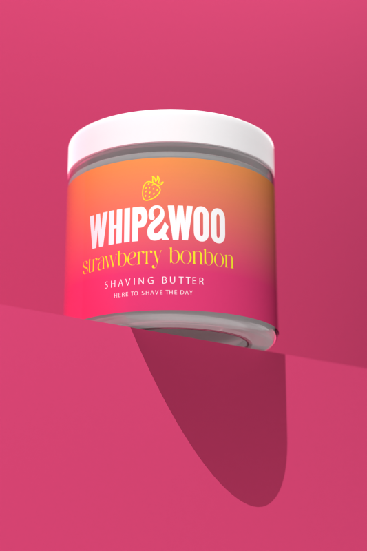 Strawberry Bonbon Shaving Butter | Whip&Woo 4