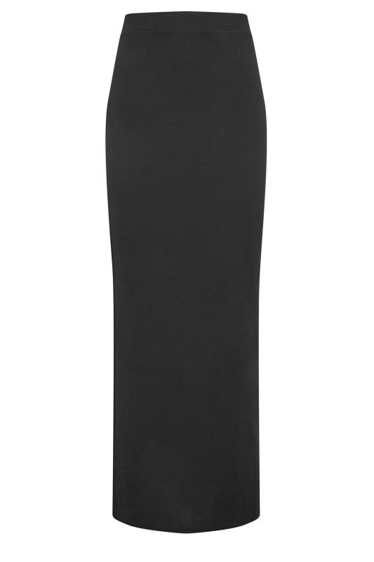 LTS Tall Black Maxi Scuba Tube Skirt | Long Tall Sally 6