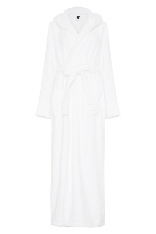 LTS PREMIUM Tall Womens White Cotton Towelling Maxi Robe | Long Tall Sally 6