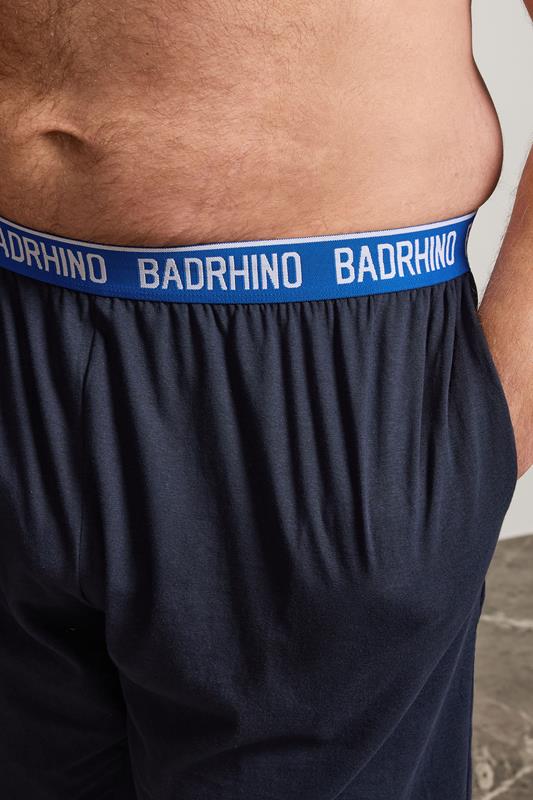 BadRhino Big & Tall Navy Blue Lounge Trousers | BadRhino 4
