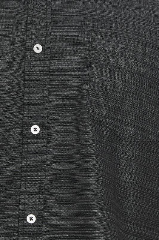 BadRhino Big & Tall Black Short Sleeve Slub Shirt | BadRhino 4