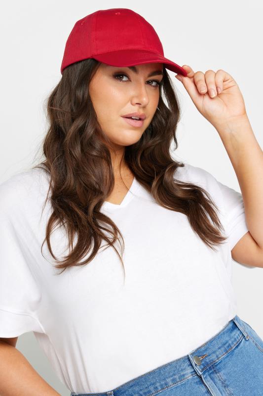 Plus Size  Yours Red Baseball Cap