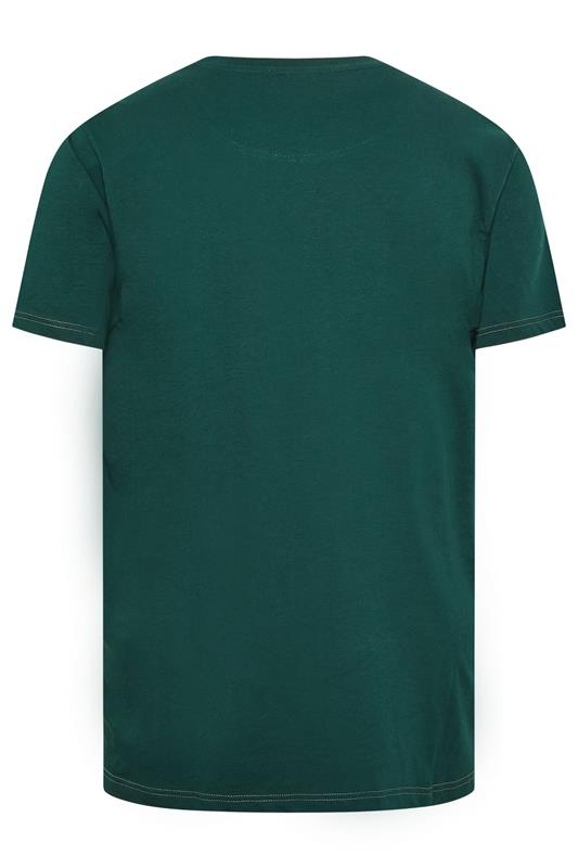 KAM Big & Tall Green Classic Legends Print T-Shirt | BadRhino 4