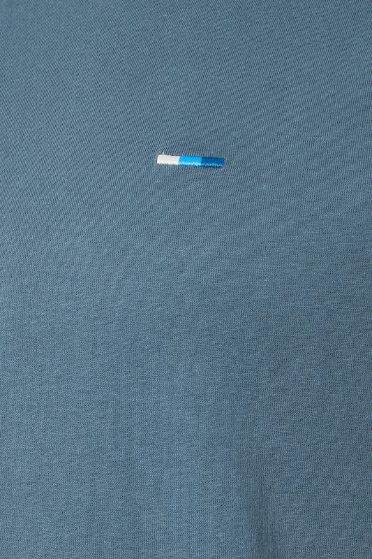 BadRhino Big & Tall Petrol Blue Extra Long Core T-Shirt | BadRhino 3