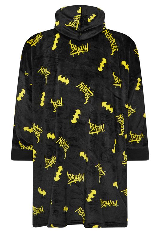 BadRhino Big & Tall Black Batman Blanket Hoodie | BadRhino 7