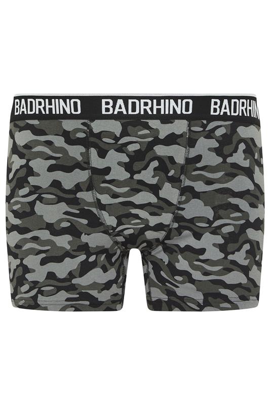 BadRhino Big & Tall 3 PACK Black/Grey/Green Camo Boxers | BadRhino 2