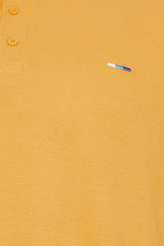 BadRhino Big & Tall Yellow Tipped Polo Shirt | BadRhino 7