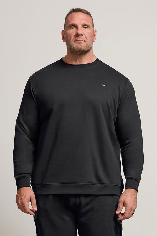 Men's  BadRhino Big & Tall Black Sweatshirt
