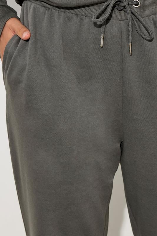 LTS Tall Charcoal Grey Cuffed Joggers | Long Tall Sally 4
