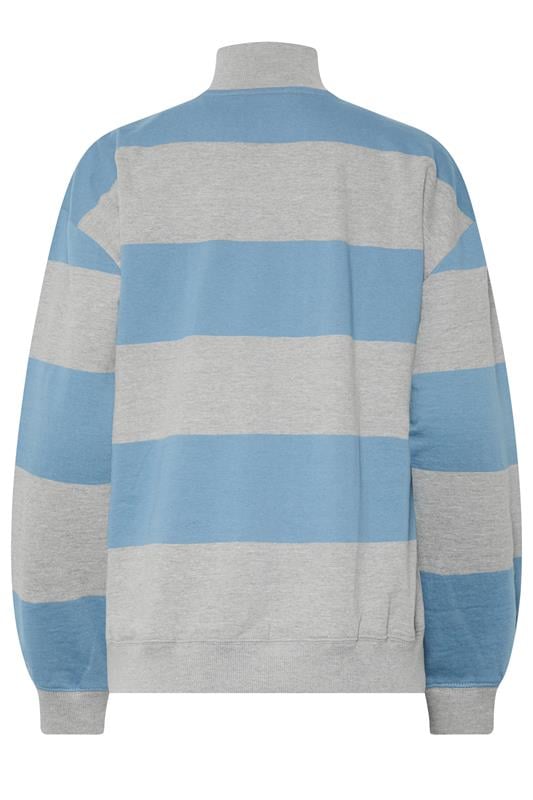 LTS Tall Women's Grey Half Zip Sweatshirt | Long Tall Sally 6