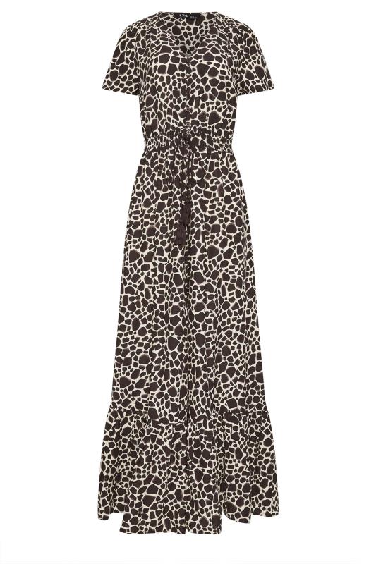 LTS Tall Women's Natural Brown Animal Maxi Dress | Long Tall Sally 6